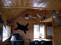 outdoorsman lodging, patten me - picture of kitchen