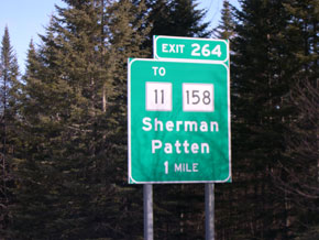 outdoorsman lodging hunting lodges in patten maine- photo of exit 264